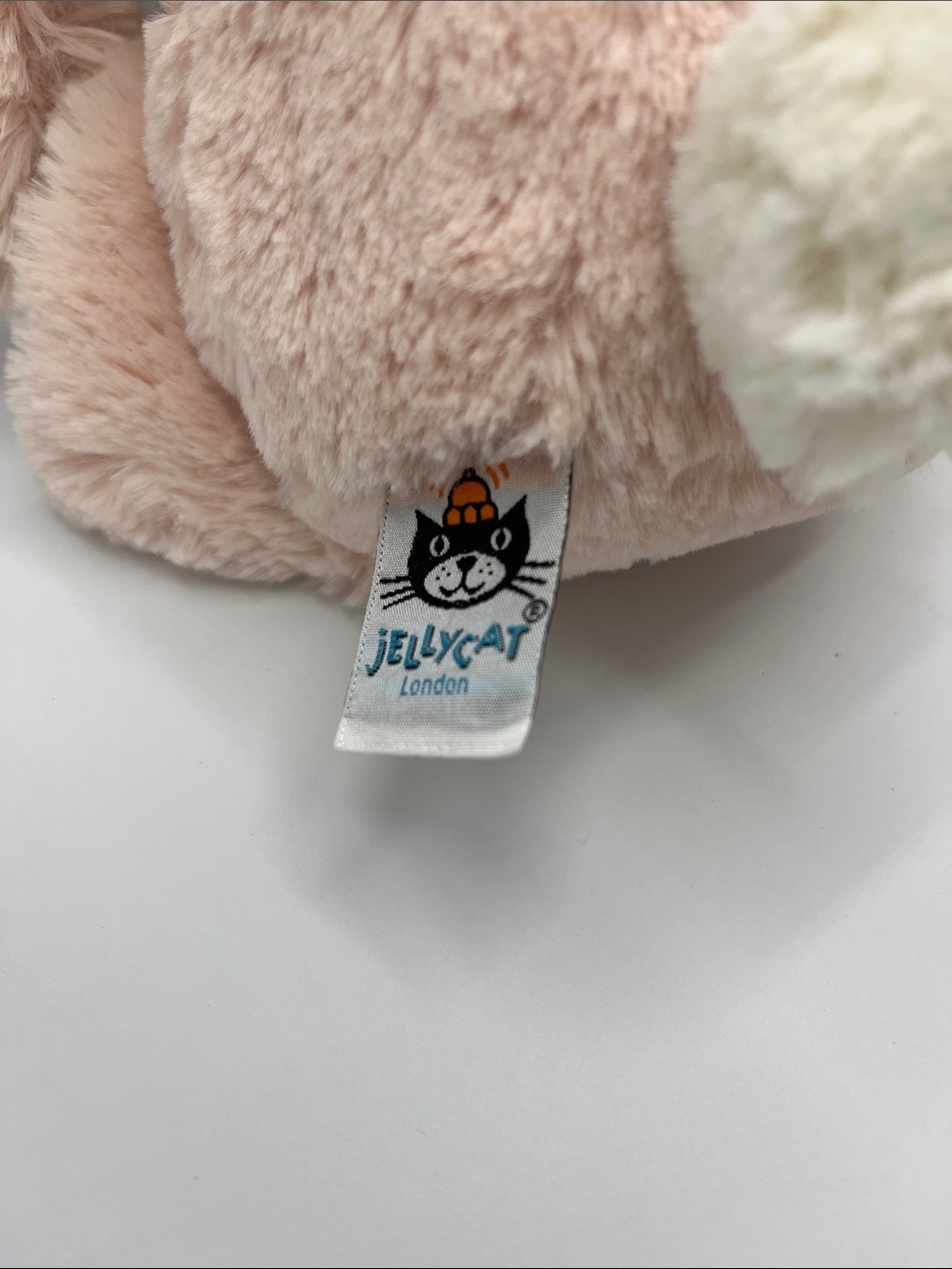 Jellycat Blossom Blush Bunny Rabbit Pink Floral Detail - Picture 4 of 6
